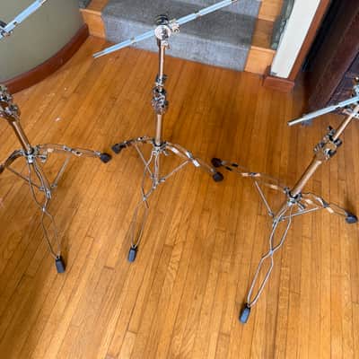 DW THREE PACK DW DWCP3700A 3000 Series Straight/Boom Cymbal Stand image 3