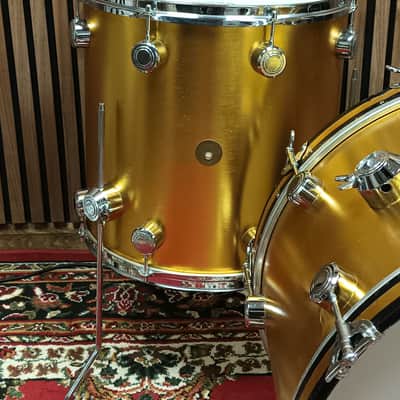 George Hayman Vibrasonic 1960s Shell Pack In Gold Ingot- 22″,13″ & 16″ Bild 8