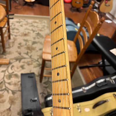 1994 Fender 40th Anniversary American Standard Stratocaster with Maple Fretboard Brown Sunburst image 22