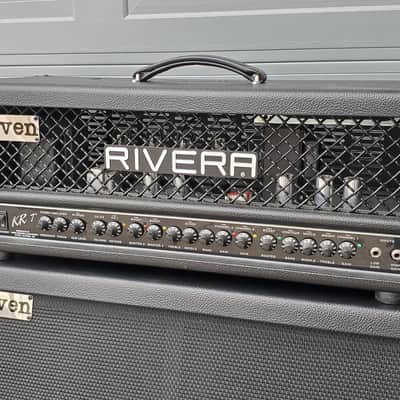 2008 Rivera KR7 120-watt 3-channel Mick Thomson Signature Tube Head and Cab with Sub 1 Los Lobottom image 5