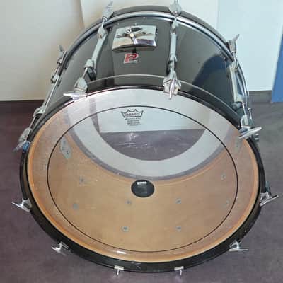 Premier XPK 24x16 BASSDRUM MITTE DER 90ER - Schwarz lackiert image 3