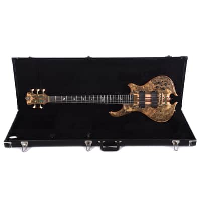 Alembic Mark King Deluxe 5 Buckeye Burl Top/Back Ebony Fingerboard (Serial #MK14665) image 9