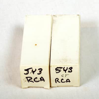 RCA 5Y3GT (Pair) matched and test very strong image 10