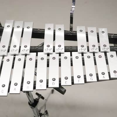 CB Percussion Student Xylophone Bell Kit with Stand and Practice Pad image 5
