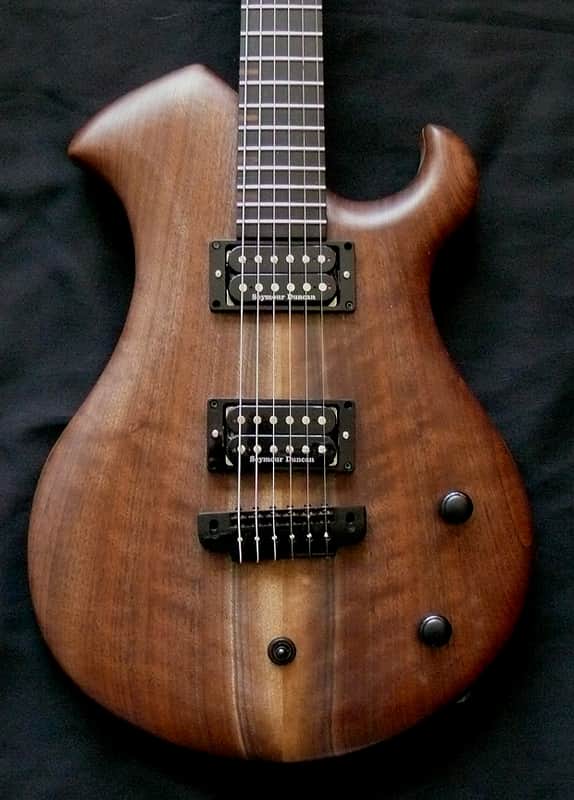 Thomas Cherry Guitars Jaeloe 2025 - Natural open grain oiled bare wood finish image 1
