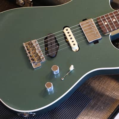 Unplayed! 2021 Fender Custom Shop Stratocaster HST Electric Guitar Aged Sherwood Metallic Relic + COA OHSC image 6