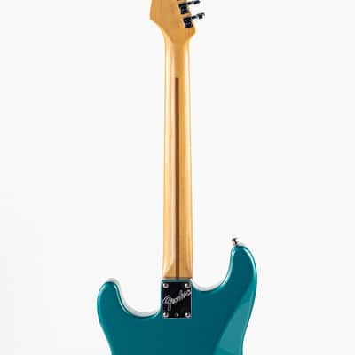 USED 1995 Fender American Standard Limited Edition Stratocaster Electric Guitar - Ocean Turquoise with Matching Headstock image 16