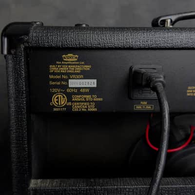 2009-2012 Vox VR30R Valve Reactor 2-Channel 30-Watt 1x10" Guitar Combo Amp image 10