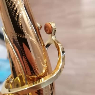 Tenor saxophone neck solid copper Sax Gourmet made in USA . image 8