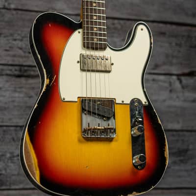 Fender Custom Shop 1960 Telecaster Custom Relic - 3-Tone Sunburst image 4