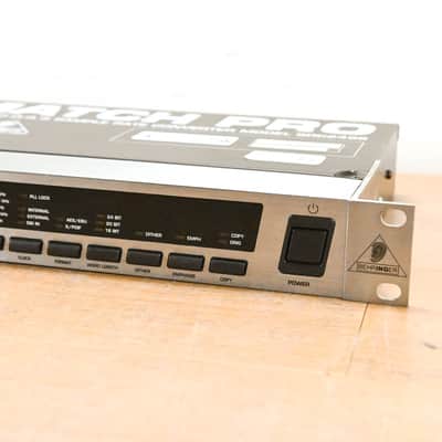 Behringer ULTRAMATCH PRO SRC2496 Sample Rate Converter CG01XZN image 2