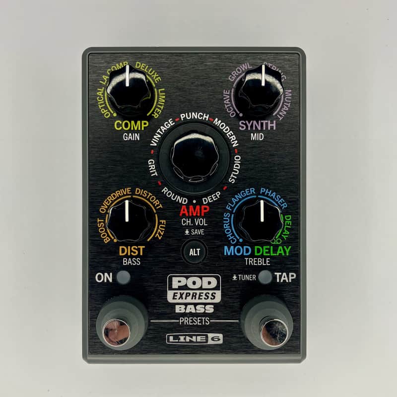 Line 6 POD Express Bass 2024 - Present - Grey / Black image 1