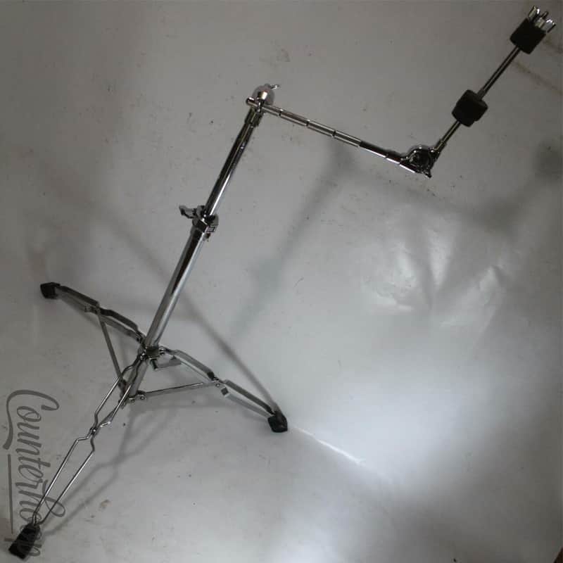 *Pearl Cosmic Percussion Boom Arm Cymbal Stand Double-Braced Tripod Chrome CP* image 1