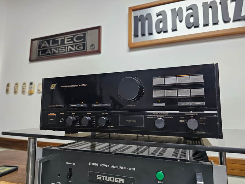Sansui AU-X901 Stereo Amplifier Top of The Line Serviced
