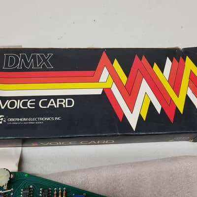 Oberheim DMX Voice Card w/Original Box #3 – Shaker / Claps image 4
