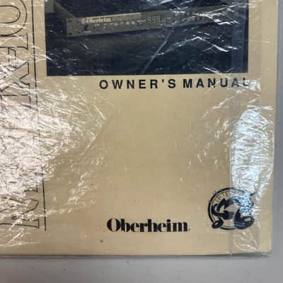 OBERHEIM MATRIX-1000 OWNERS MANUAL Synthesizer Module book (free Shipping) image 6