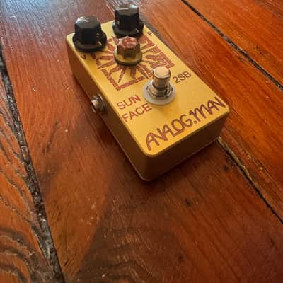 Analogman Sun Face Low Gain Germanium Fuzz 2023 - Present - Gold image 1