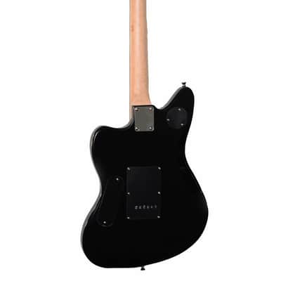 Glen Burton GE39-JG-BK Basswood Offset Body Maple Neck 6-String Electric Guitar w/Strap, Cable &Pick image 2