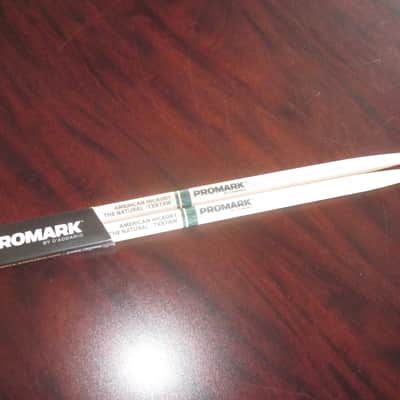 Pro-Mark "The Natural" Classic Natural 7A TXR7AW - American Hickory Drumsticks 1 Pair image 1