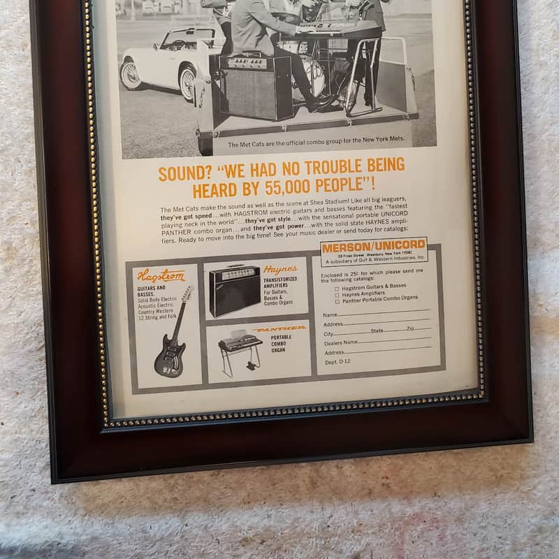 1967 Hagstrom Met Cats Color