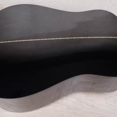 Epiphone PR-350B 1999 Ebony Acoustic Guitar w/ Bag image 10