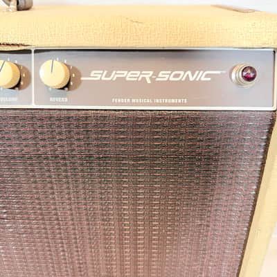 Fender Super-Sonic 112 USA Tube Combo — Eminence Governor Upgrade — Classic Fender Cleans + High-Gain Burn 2007-2008 image 2