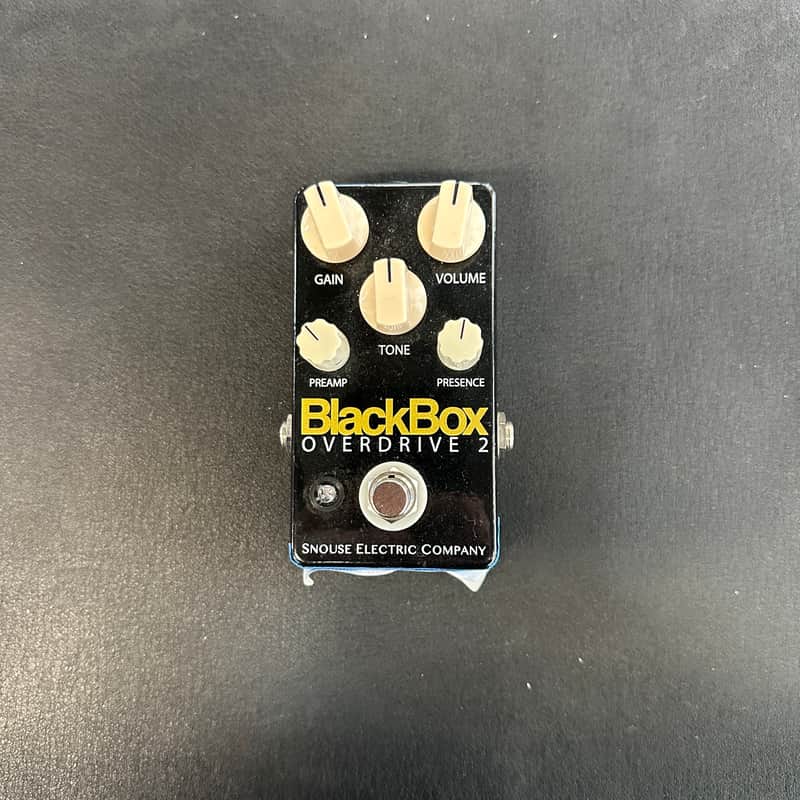 Snouse BlackBox Overdrive 2 2010s - Black image 1
