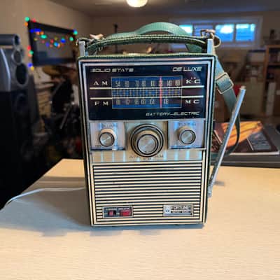 Vintage Solid State GATOR SKIN Fortune Instant Sound Am/fm Radio Tested Works🔥 image 2