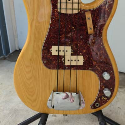 Fender Precision bass 1976 - Natural ash image 1
