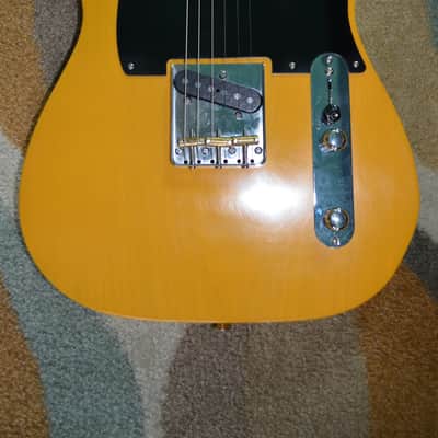 Nash T-52 Butterscotch Blonde Extra Light Relic w/1-Ply Black Pickguard & Lollar Pickups image 2
