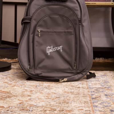 Used Gibson Custom Dreadnought Acoustic Guitar Gig Bag, Metallic Blue/Green image 3