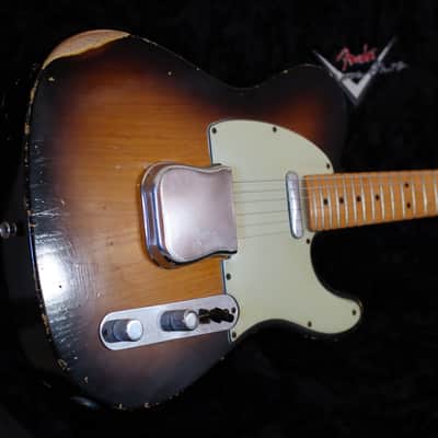 Fender Custom Shop Classic 60 Relic S1 Telecaster 2007 2TSB image 3