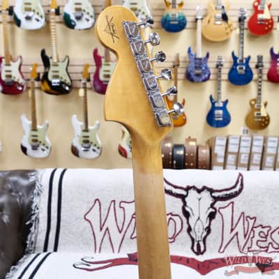 Fender Custom Shop 1969 Stratocaster Maple Neck with Rosewood Fingerboard Journeyman Relic Faded Daphne Blue 7.75 lbs image 11