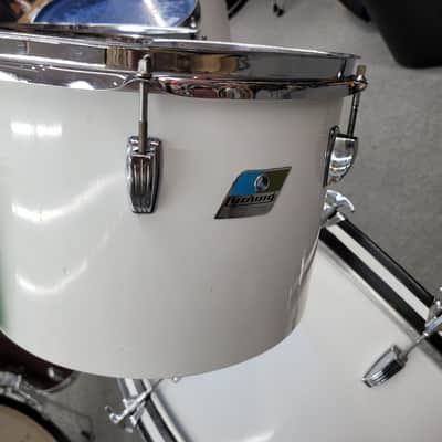 Ludwig Vintage 5-Piece Shell Pack with Concert Tom's 24/13/14/15/16 1970s - White image 12