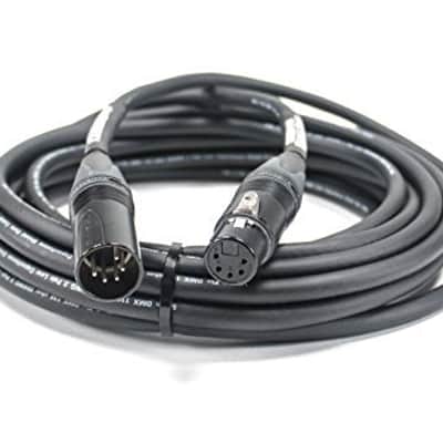 Elite Core CSD5 | Tour-Grade 5-Pin DMX | Genuine Neutrik NC5XX | 110 Ohm | Made in USA image 2