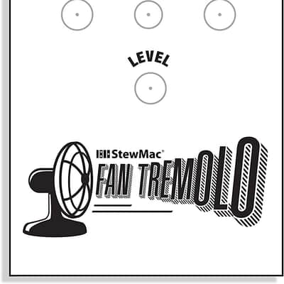 StewMac Fan Tremolo Pedal Kit, With Bare Enclosure image 2