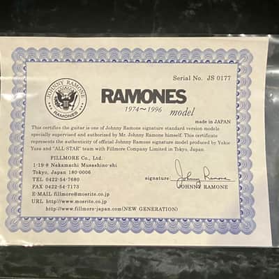 Fillmore (Mosrite) Ramone’s 1974-1996 image 6