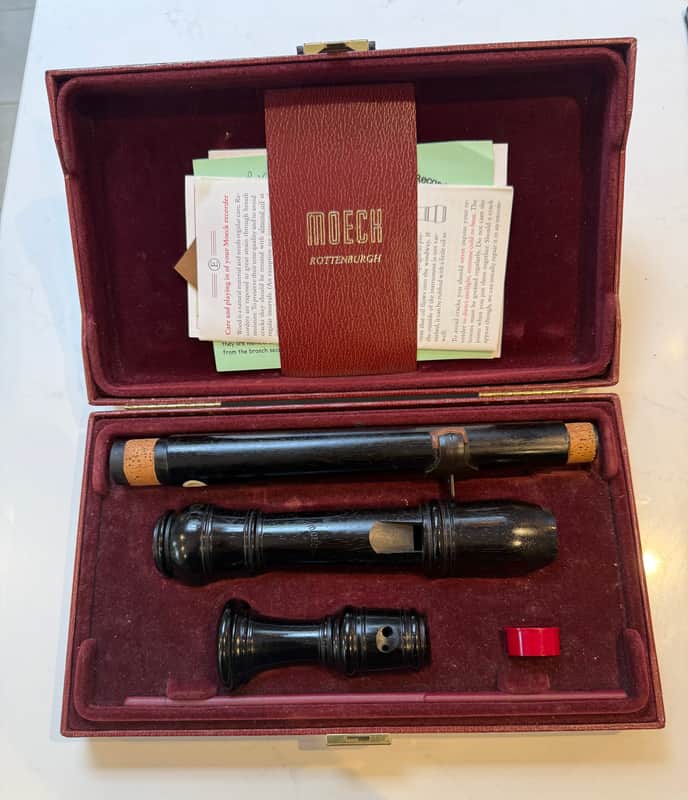 Moeck Model 539 (4307) 1990 - 2010 - Ebony/Grenadillo Bild 1