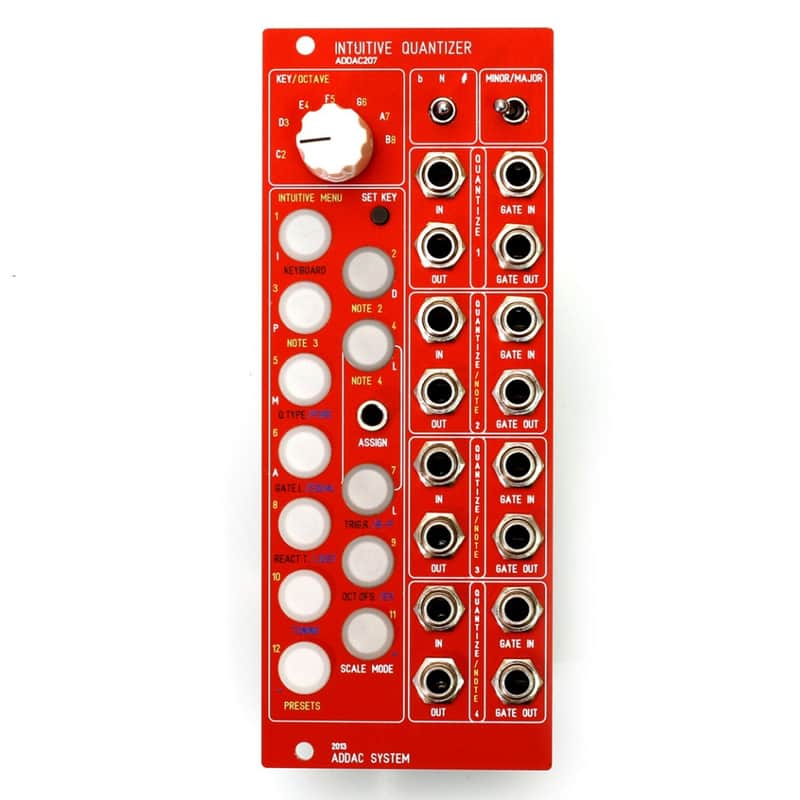 ADDAC 207 Intuitive Quantizer Eurorack Quad Quantiser Module (ADDAC207) image 1