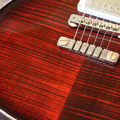 2019 PRS McCarty 594 Single-Cut Electric Guitar Fire Red Burst 10 Top + OHSC & Papers image 7