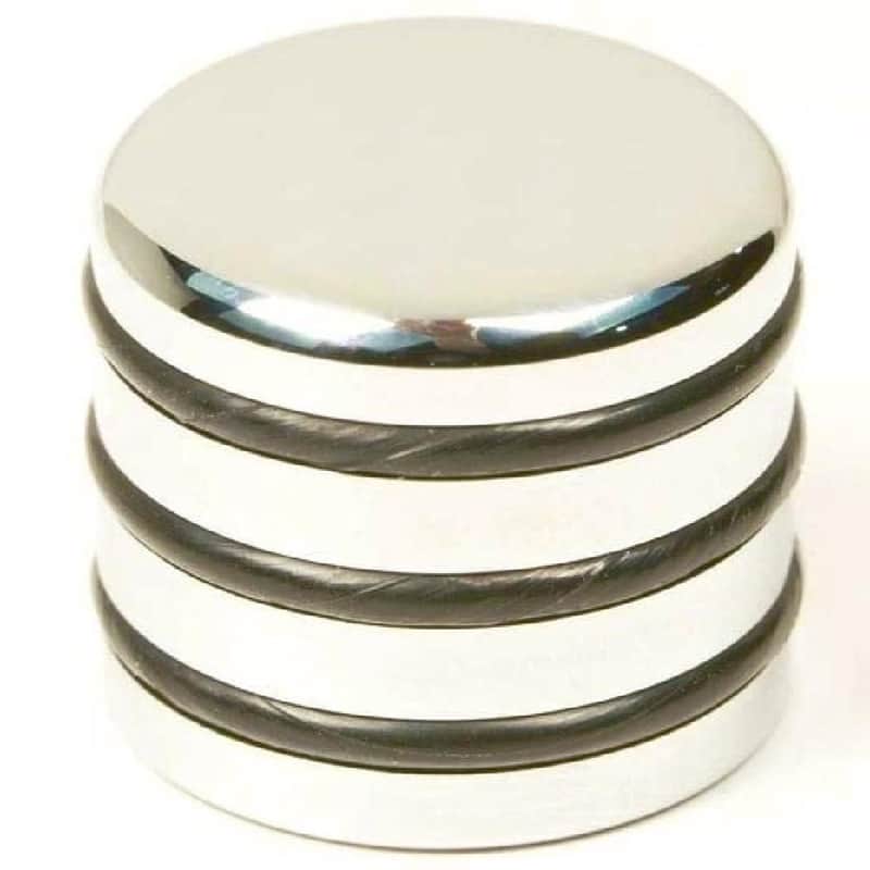 NEW Hipshot O-Ring Guitar & Bass Control Knob for 6mm Split or Solid - NICKEL image 1
