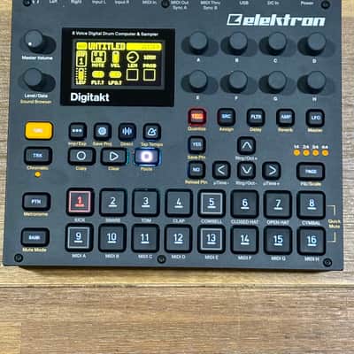 Elektron Digitakt 2017 - 2024 - Black image 10