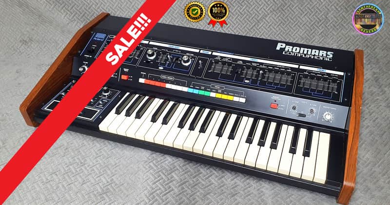 Roland Promars Compuphonic Synthesizer β
RARE from 70s-80sβ
Professional VINTAGE Synthesizer β
Cleaned & Full Checked image 1