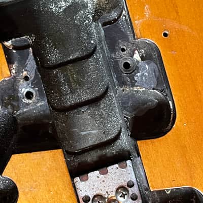 1983 Fender Stratocaster guitar body American sunburst image 3