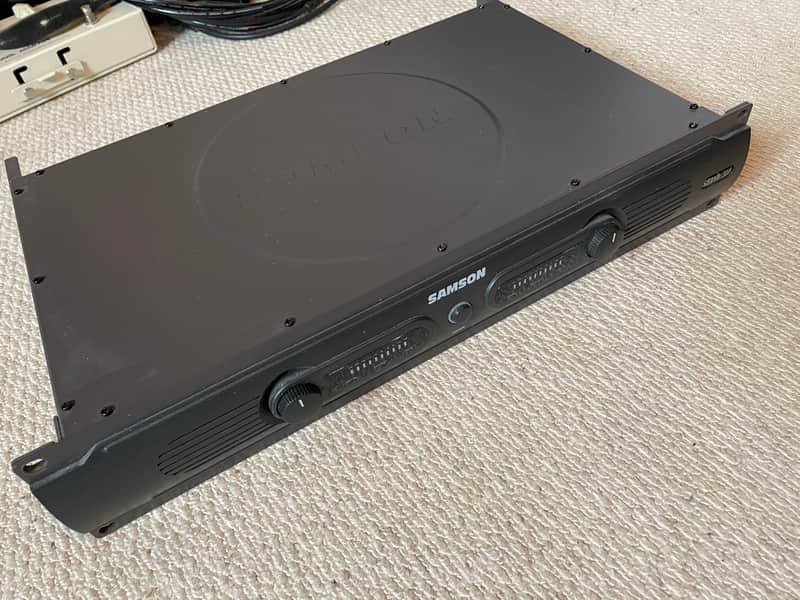 Samson Servo 300 Power Amp 2010s - Black image 1