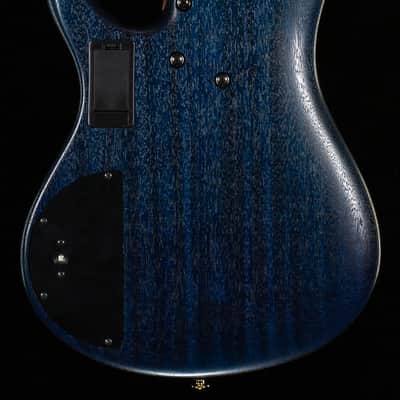 Ibanez Prestige SR6605 5-string Bass Ghost Fleet Blue Burst (107) image 4