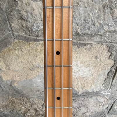 Roytek Handmade Bass Sunburst – Maple Neck – Excellent Condition – Demo Video image 8