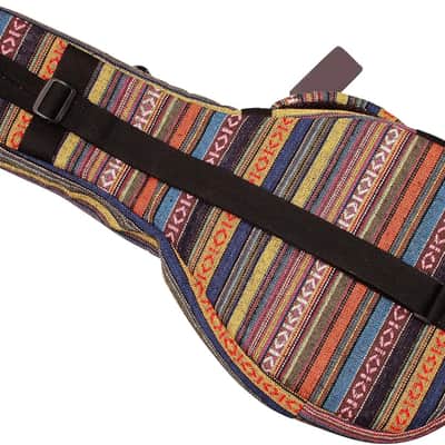 Original Design 15mm Thick Padded Country Style A & F Style (Standard) Mandolin Gig Bag (Soft Case) Soft Mandolin Case. Fits Most A Mando. image 3