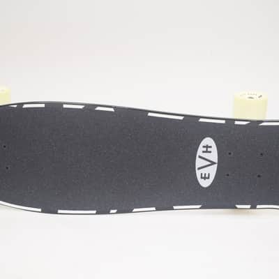 EVH Black and White Stripes Skateboard Made in the USA by Aluminati Boards image 8