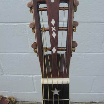 Washburn R315 KK Parlor Acoustic Guitar W Factory Case Natural image 5